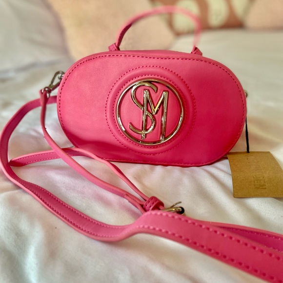 Steve Madden Bags Steve Madden Hot Pink Crossbody Bag 95 Wide 45